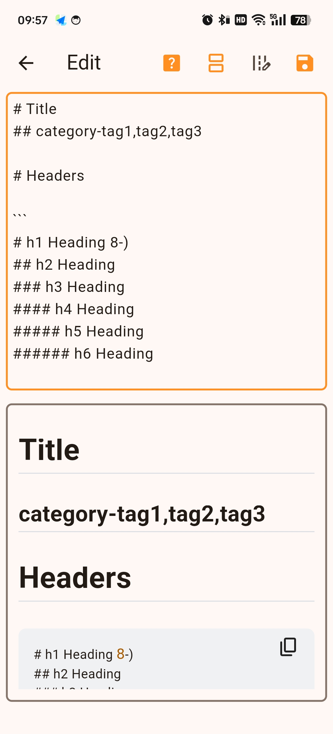 CocoNote Markdown Preview