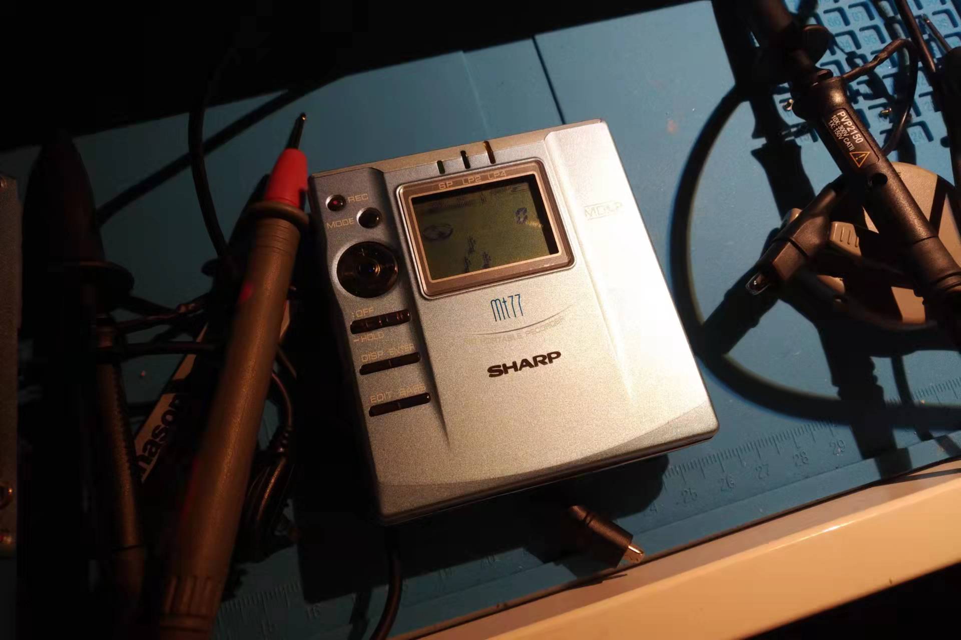 A revived MT77, powered on again